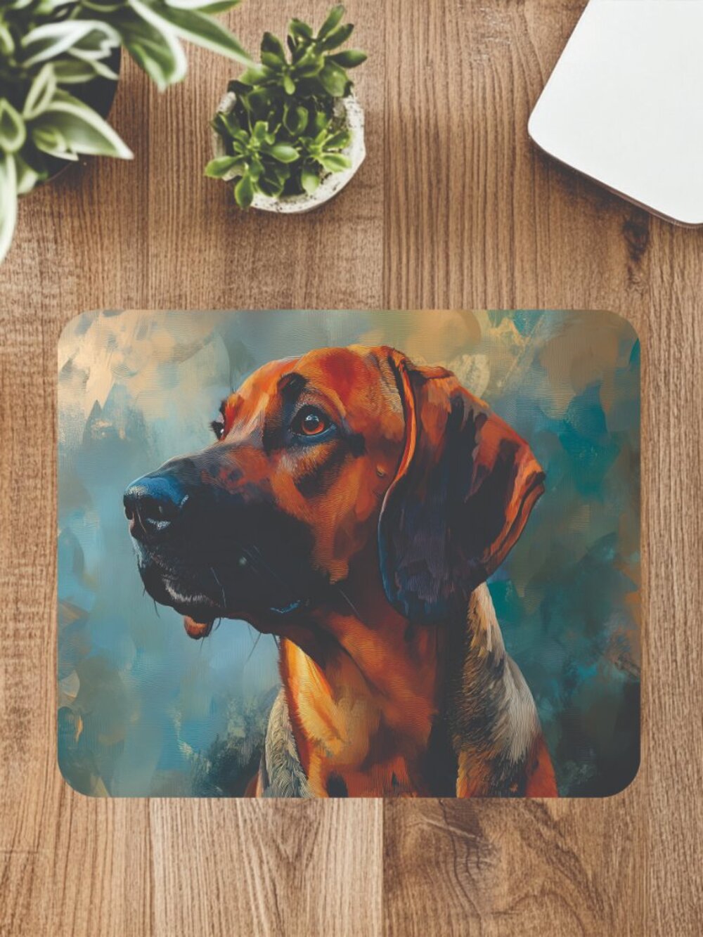 Bavarian Mountain Dog Computer Mousepad Home Office Decor Mouse Mat